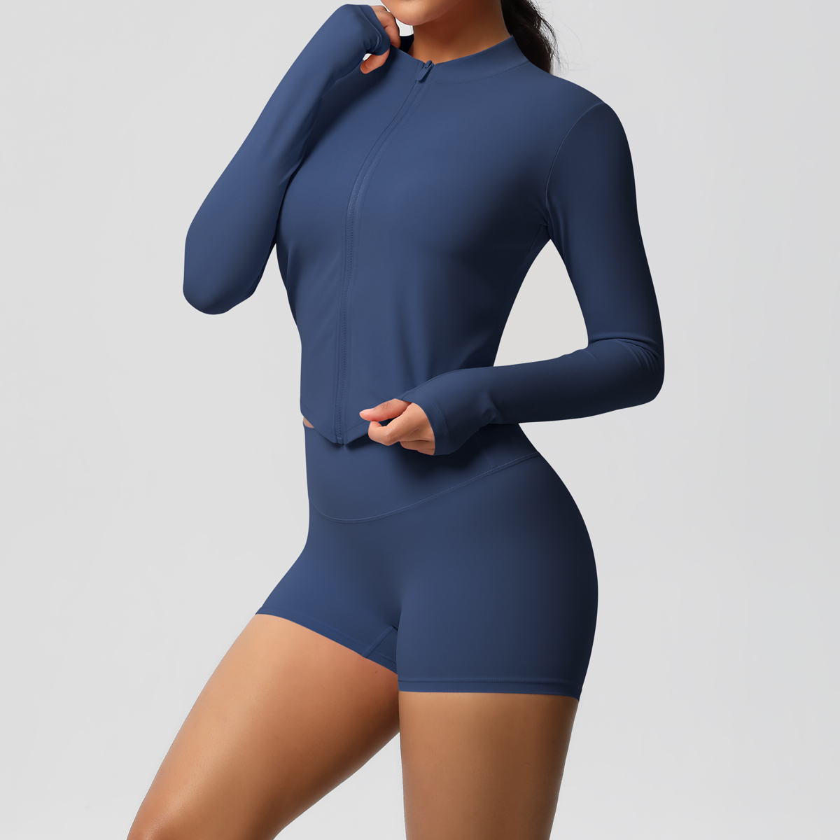 Yoga Sets Sports Fitness Hip-l - огляд і ціна Yoga Fitness Jacket