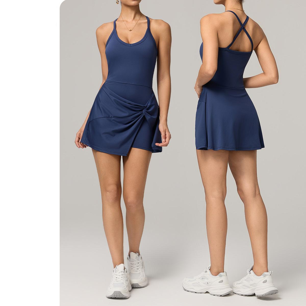 Women's One-piece Tennis Skirt - огляд і ціна Yoga Fitness Dress