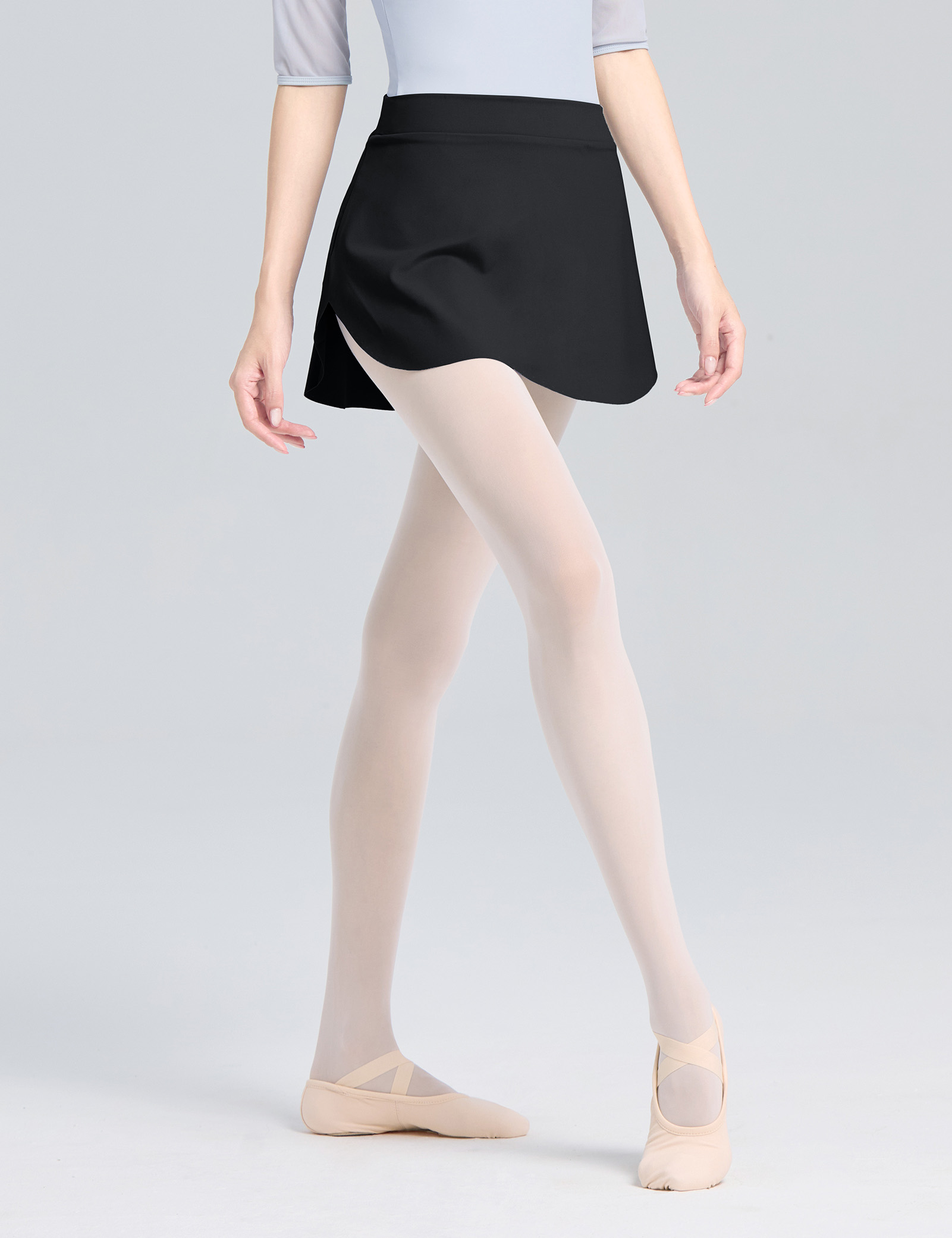 Women Side Split Dance Skirts  - огляд і ціна Yoga Fitness Dress