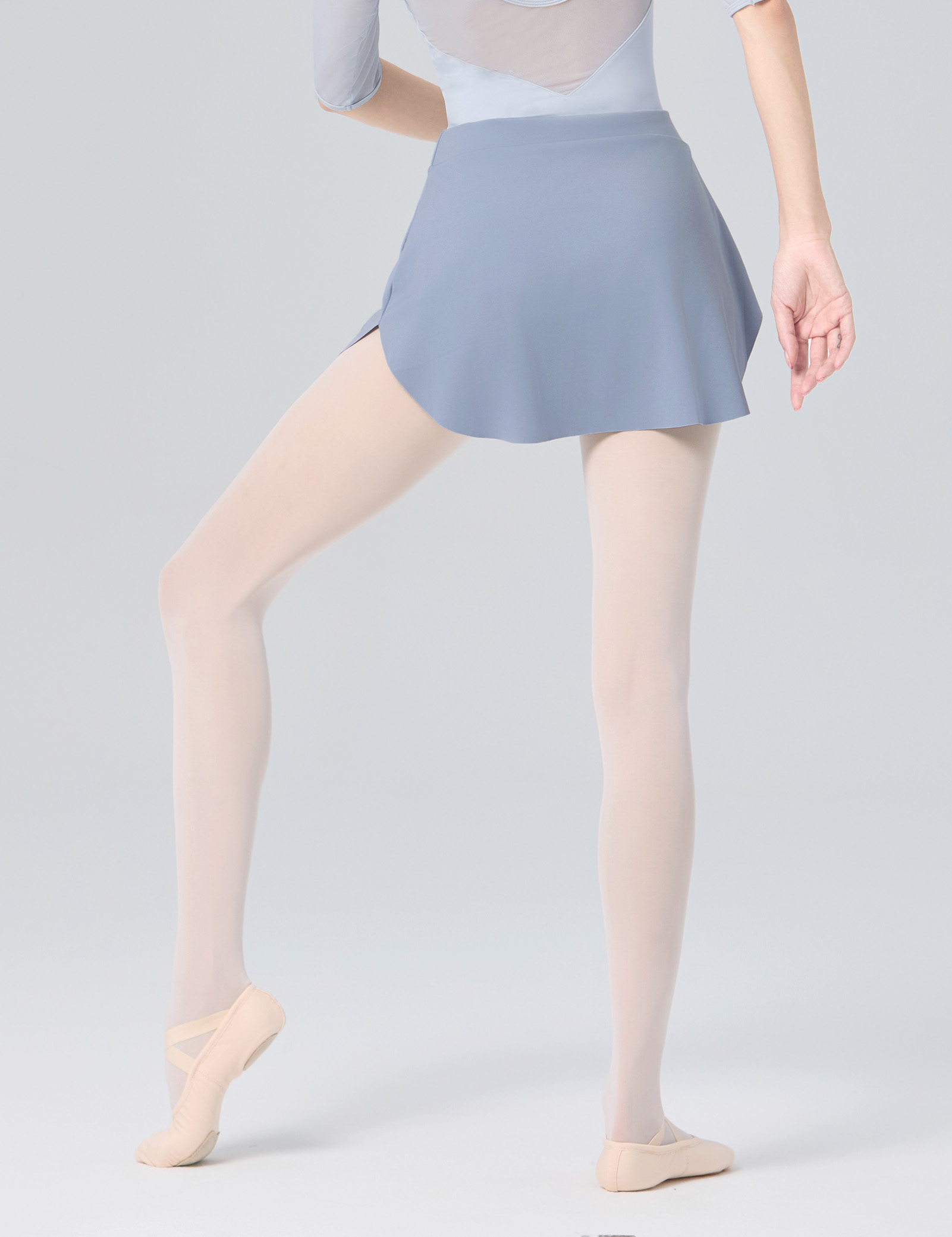 Women Side Split Dance Skirts  - огляд і ціна Yoga Fitness Dress