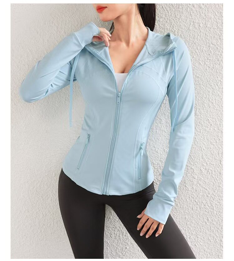 Women's Long-Sleeved Yoga Wear - огляд і ціна Yoga Fitness Jacket