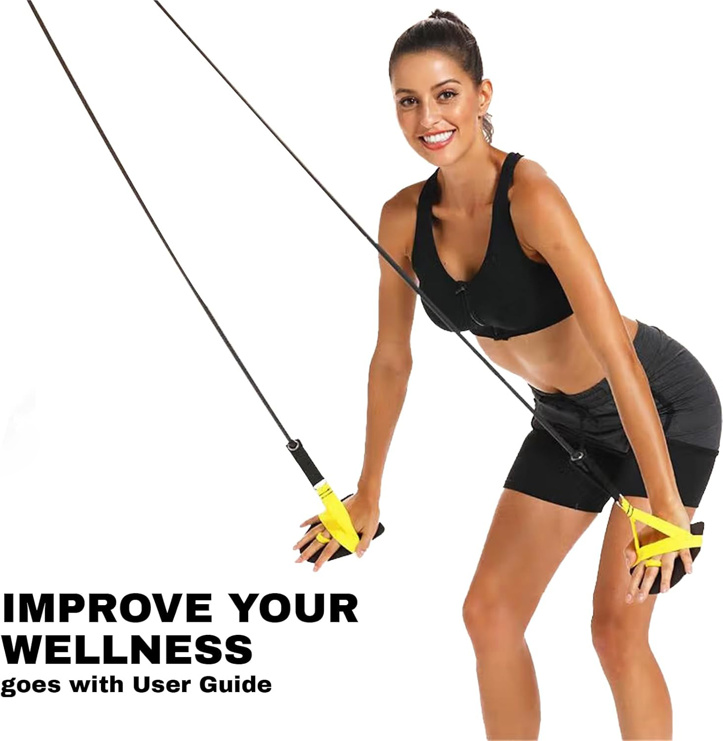 Swimming Resistance Band Set w - огляд і ціна Suspension Trainer Trx