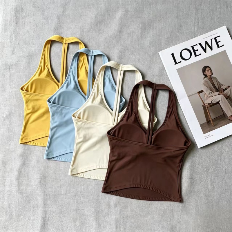 V‑Neck Halter T‑Back Yoga Tank - огляд і ціна Yoga Fitness Studio