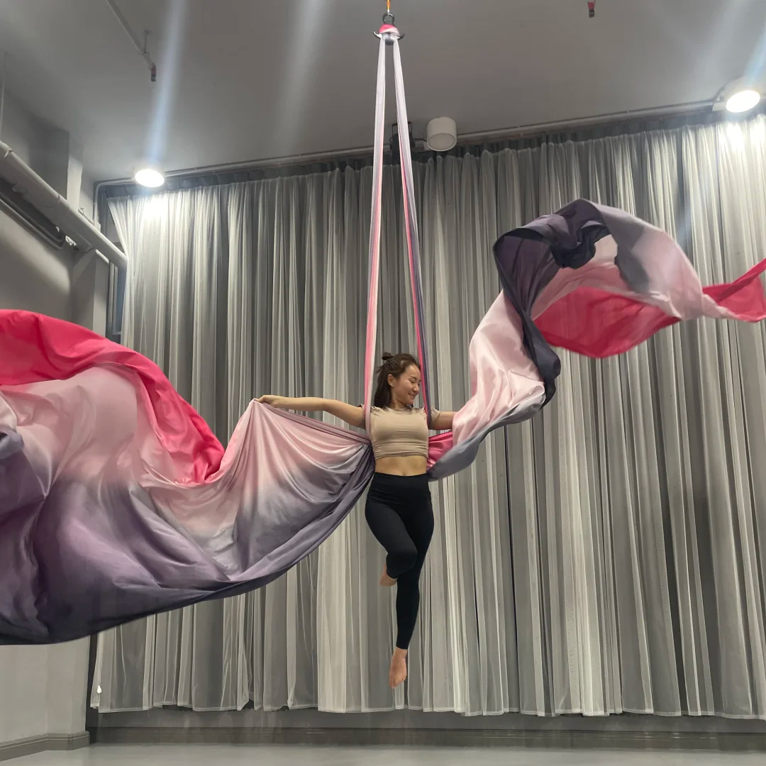 10m Aerial silks Ombre Aerial  - огляд і ціна Yoga Fitness Studio