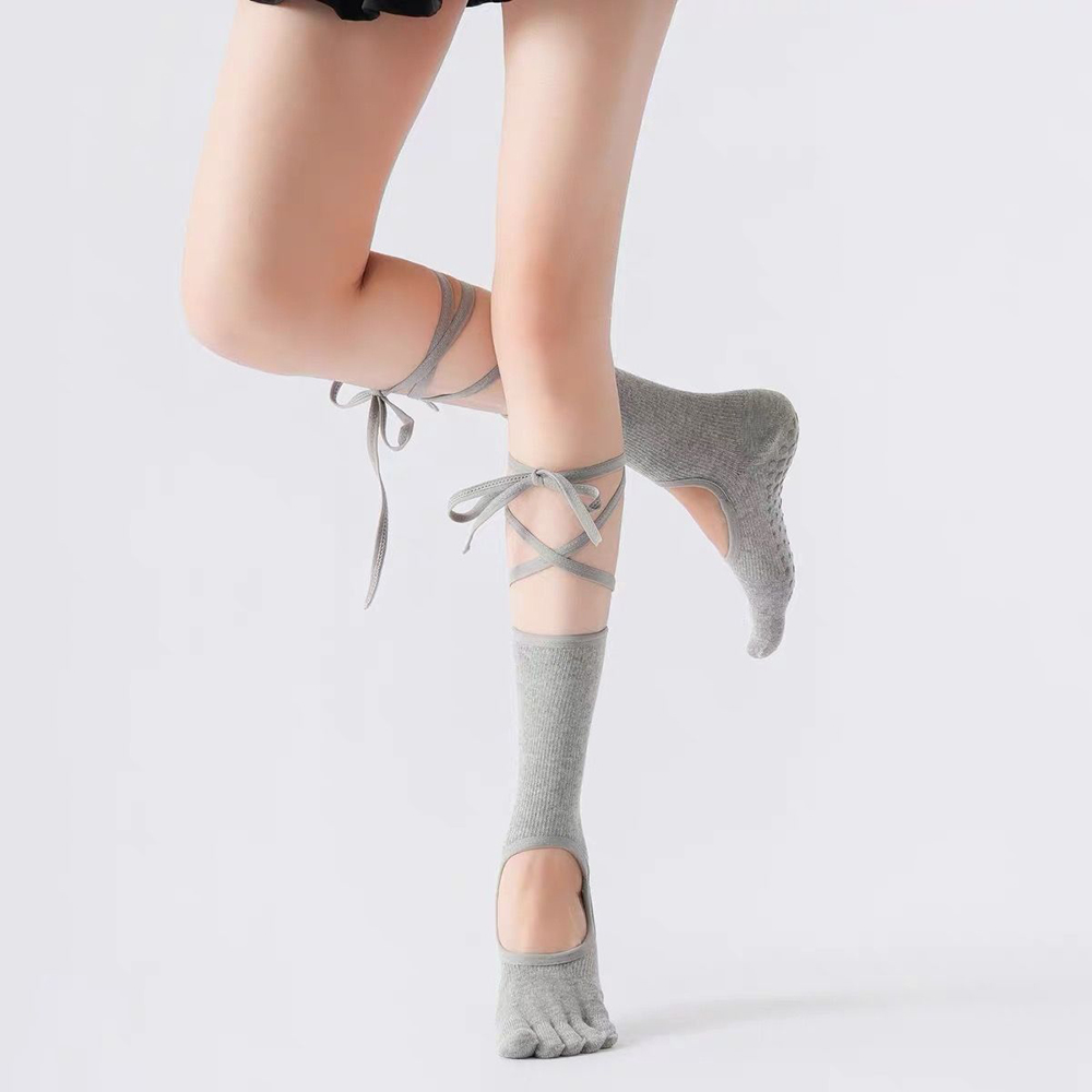 Lace-up Ballet Yoga Socks Wome - огляд і ціна Yoga Dance & Fitness Center Llc