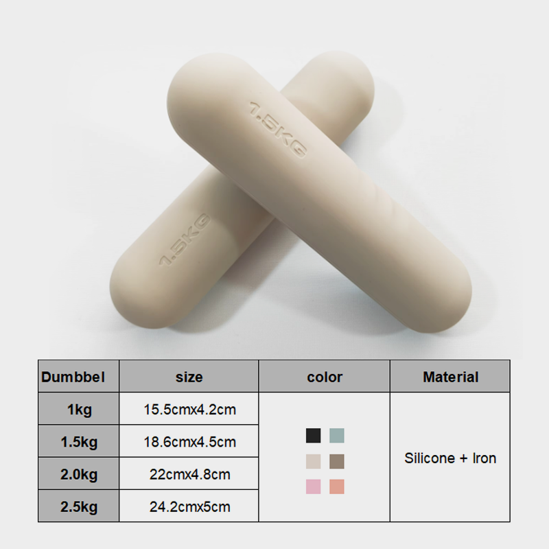 1.5/2.0/2.5KG Soft Silicone Ha - огляд і ціна Yoga Fitness Studio