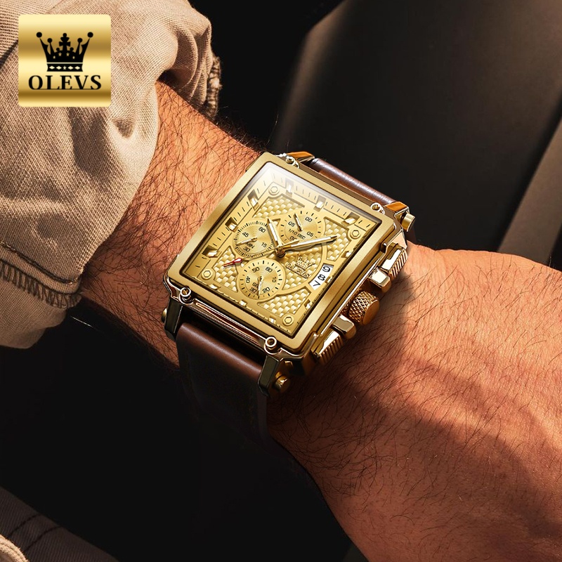 OLEVS Brand Mens Watches Water - огляд і ціна Resistance Bands